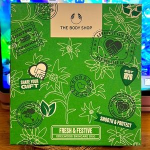 Brand new The Body Shop Edelweiss skincare duo.